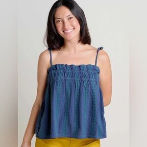 NWT, Toad & Co Cipher Tank, Silver Pine, XS